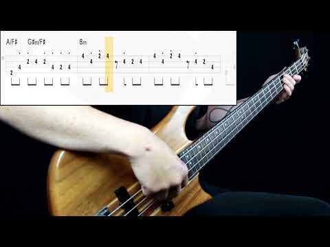 Michael Jackson - Billie Jean (Bass Cover) (Play Along Tabs In Video)