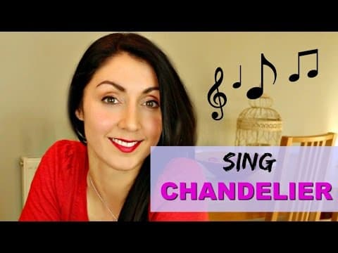 How to Sing: CHANDELIER like SIA - Singing Lesson