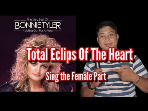 Total Eclips of The Heart - Bonnie Tyler Karaoke (With Male Vocal)