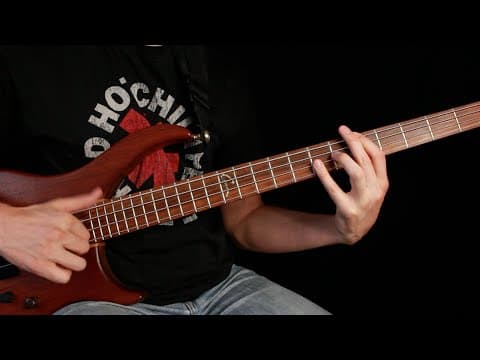 Red Hot Chili Peppers - Higher Ground (Bass Tab and Tutorial)