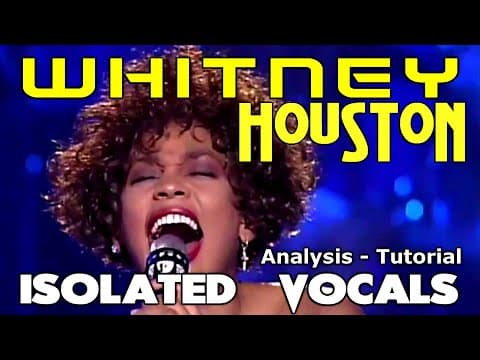 Whitney Houston - I Will Always Love You - ISOLATED VOCALS - Analysis and Tutorial