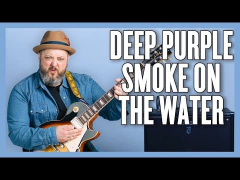 How To Play Deep Purple - Smoke On The Water Guitar Lesson + Tutorial